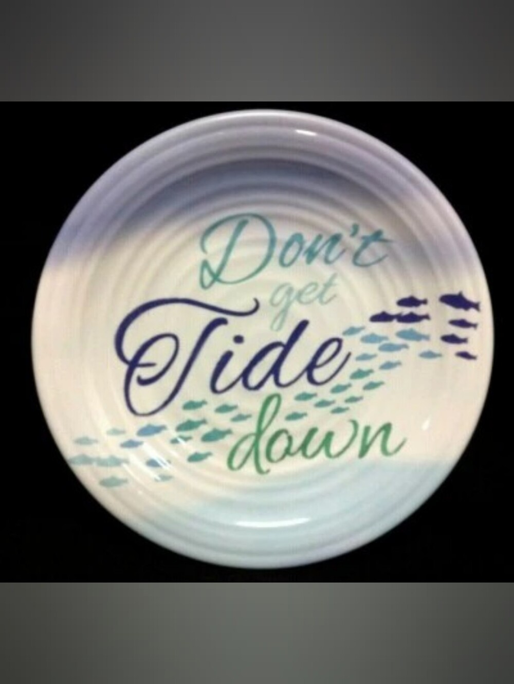 4 Frontgate Summer Pun Melamine Plates ๐๐ - Picture 3 of 6